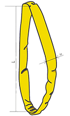 Строп текстильный круглопрядный кольцевой СТКк