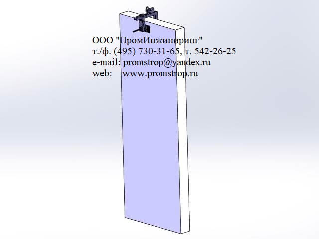 Вертикальный монтаж стеновых сэндвич панелей одним ЗС1-30-270
