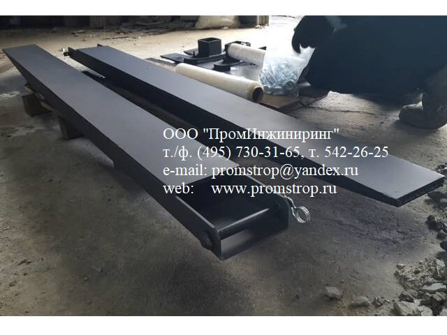 Удлинитель вил для погрузчика 2,0т 2,0м – общий вид модели UV-2000-2000